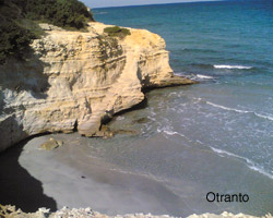 La spiaggia di Otranto